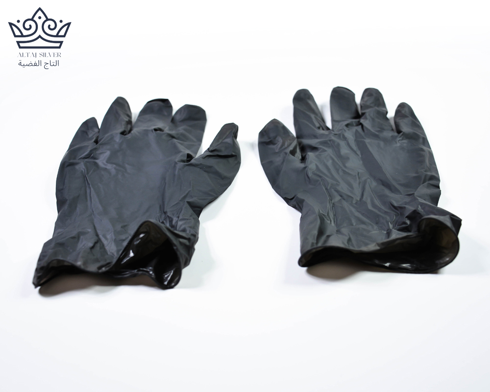 Gloves Black veniel medium size  - 1000 Pcs